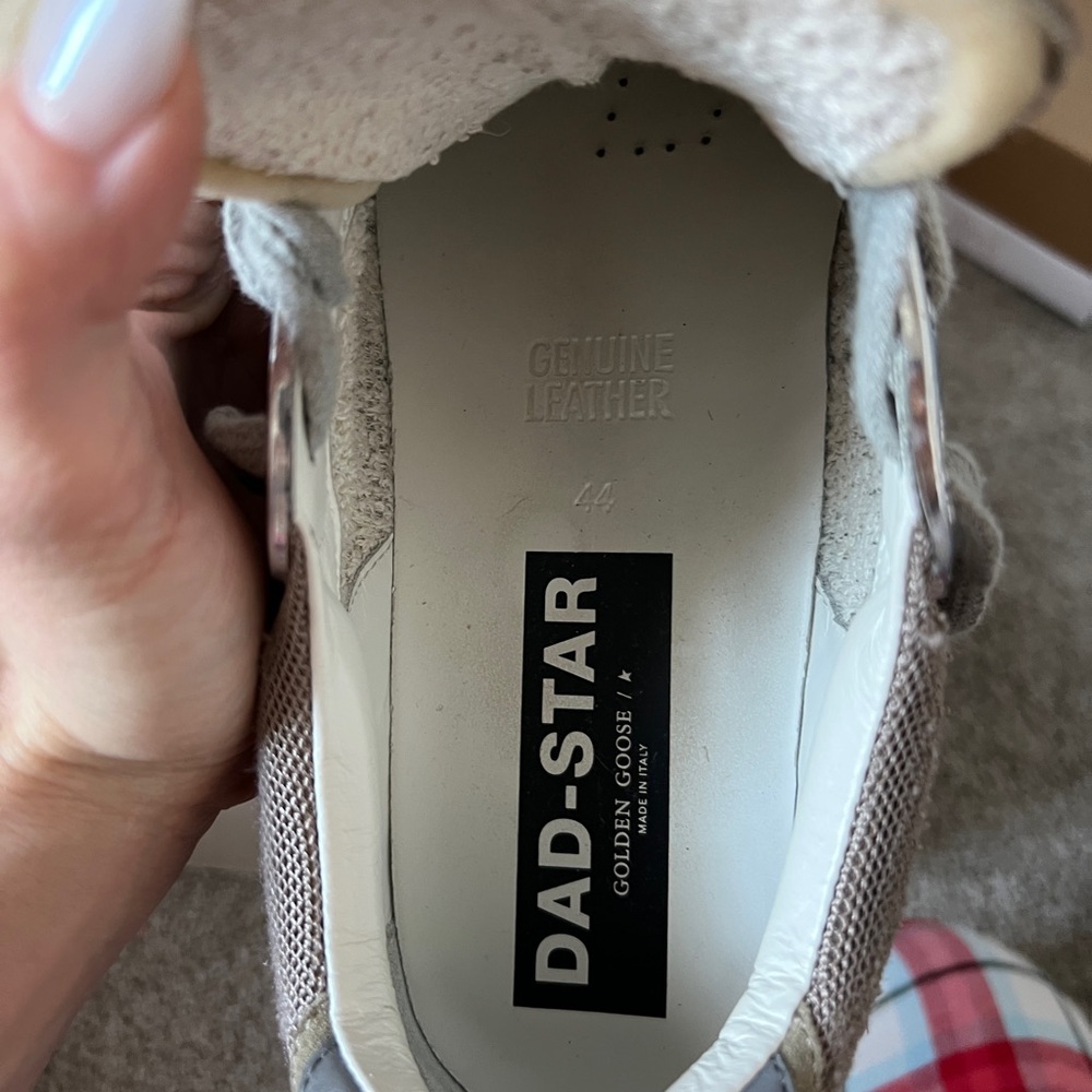 Golden Goose Running Dad Star Suede Sneakers - Picture 4 of 5